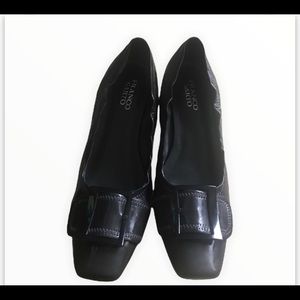 🔴Franco Sarto Shoes-Black Patent Leather